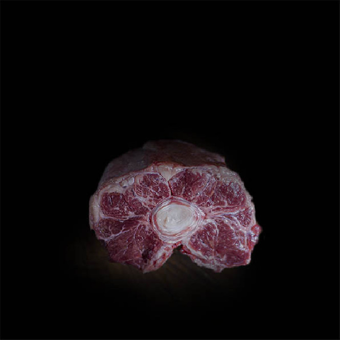 Portioned cow tail. Portioned cow tail.