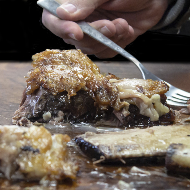 Costilla Cocinada a Baja Temperatura...
