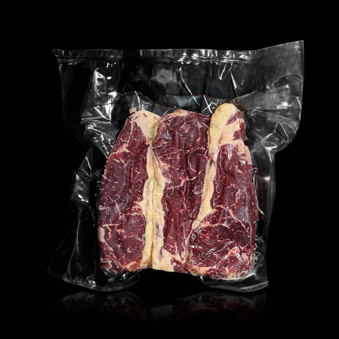 Iberian beef entrecote - 8 units. Iberian beef entrecote - 8 units.